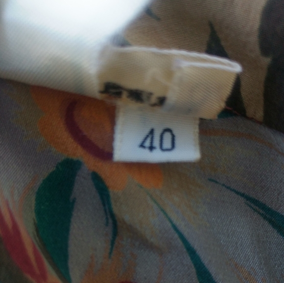 VINTAGE 80S GIANNI VERSACE SILK BLOUSE - Picture 7 of 7